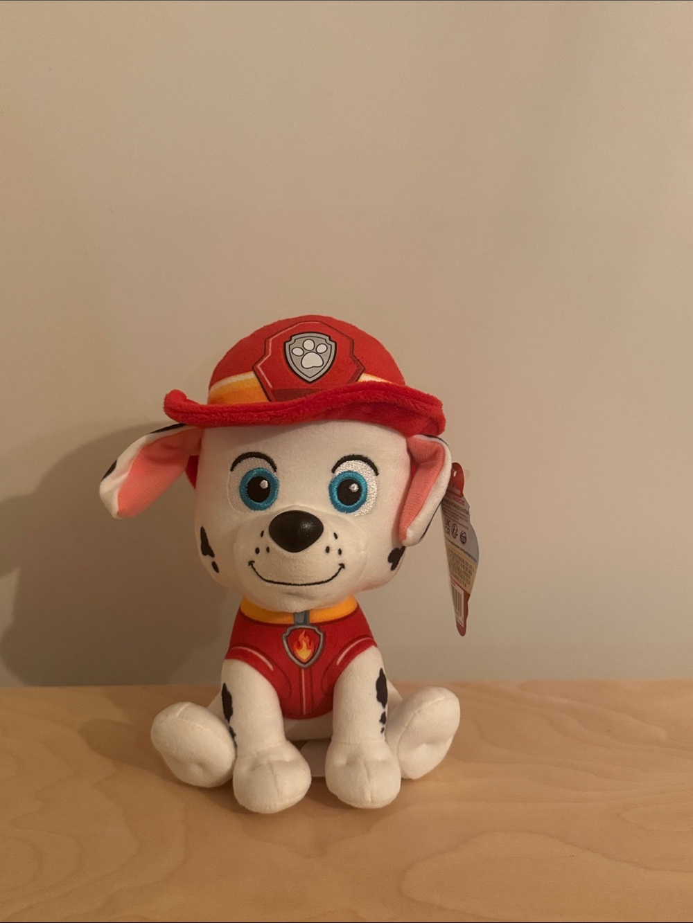 Paw Patrol Marshall Plush - Red and White Fire Pup